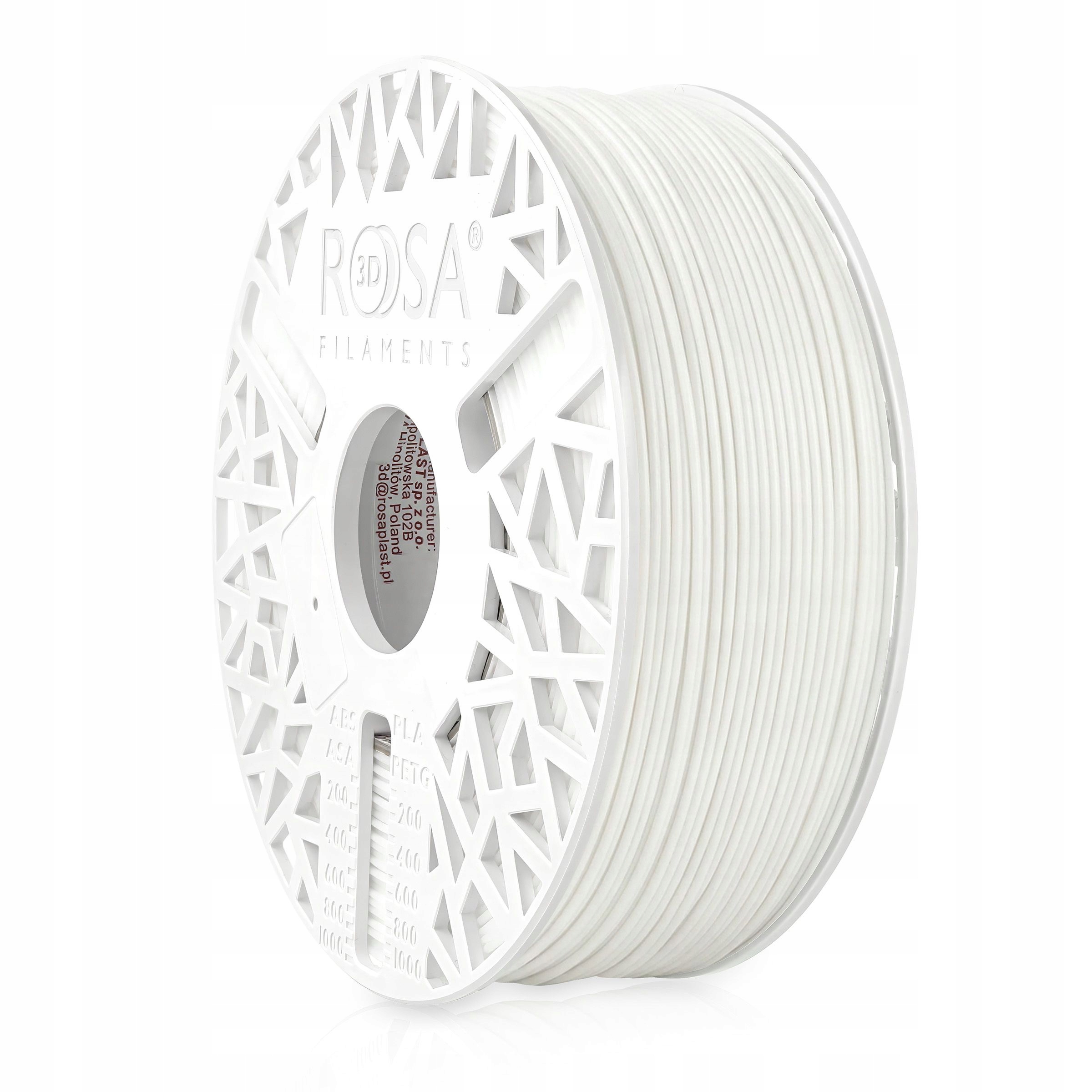 Filament ROSA 3D HIPS Biały (WHITE)