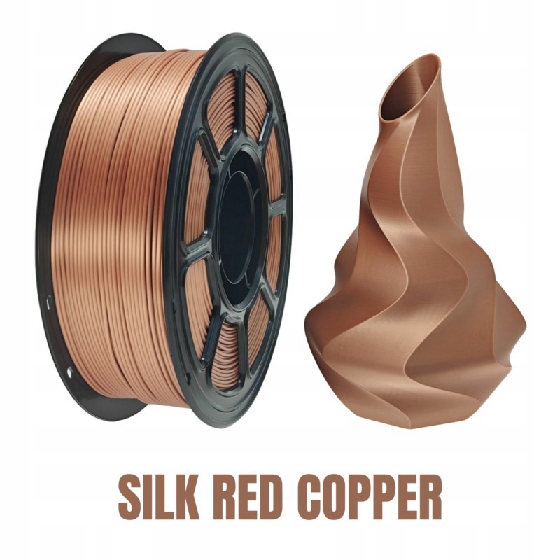 Filament Artimex-Bis PLA Plus Czerwony Jedwabny (RED SILK)