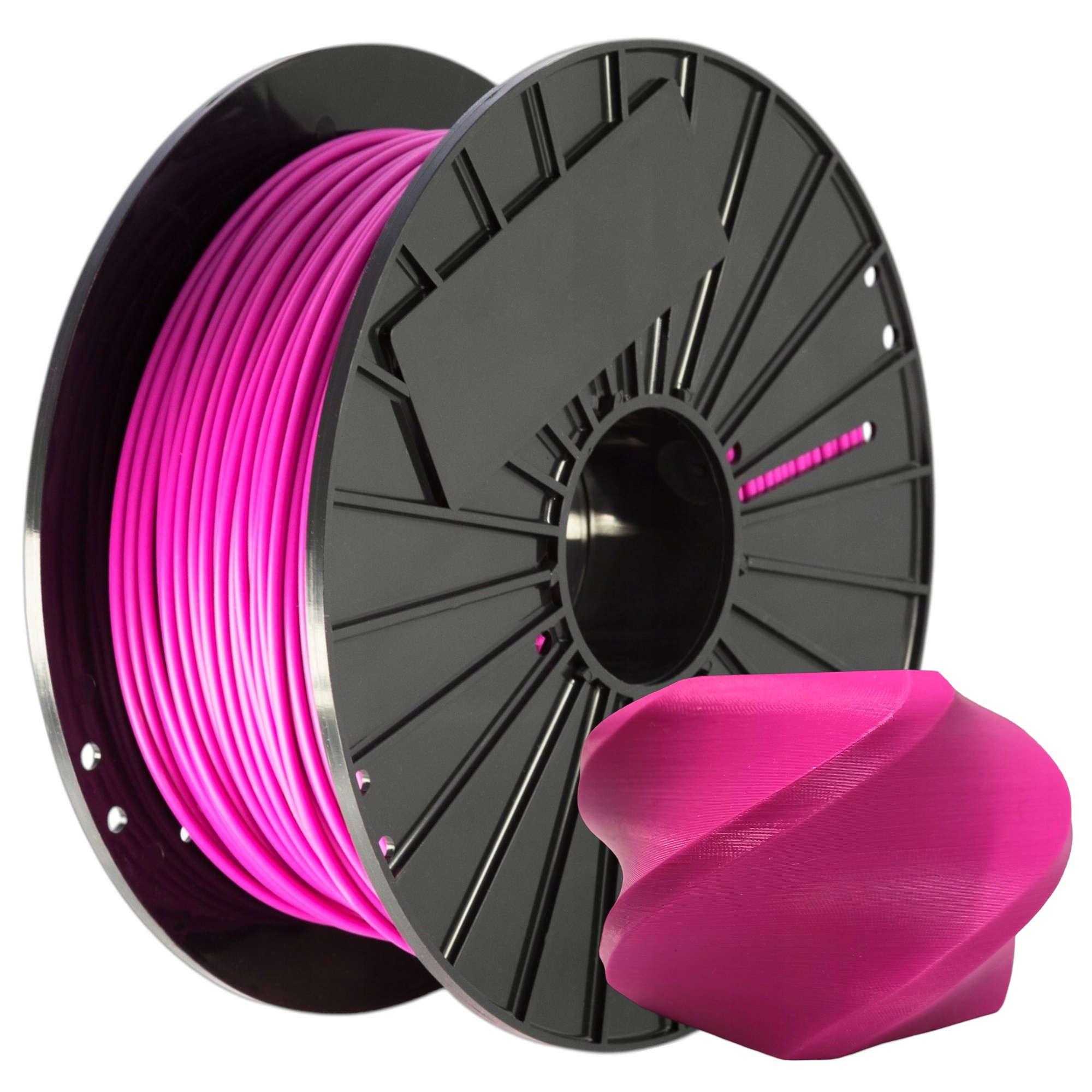 Filament F3D PLA Różowy Przezroczysty (PINK TRANSPARENT)