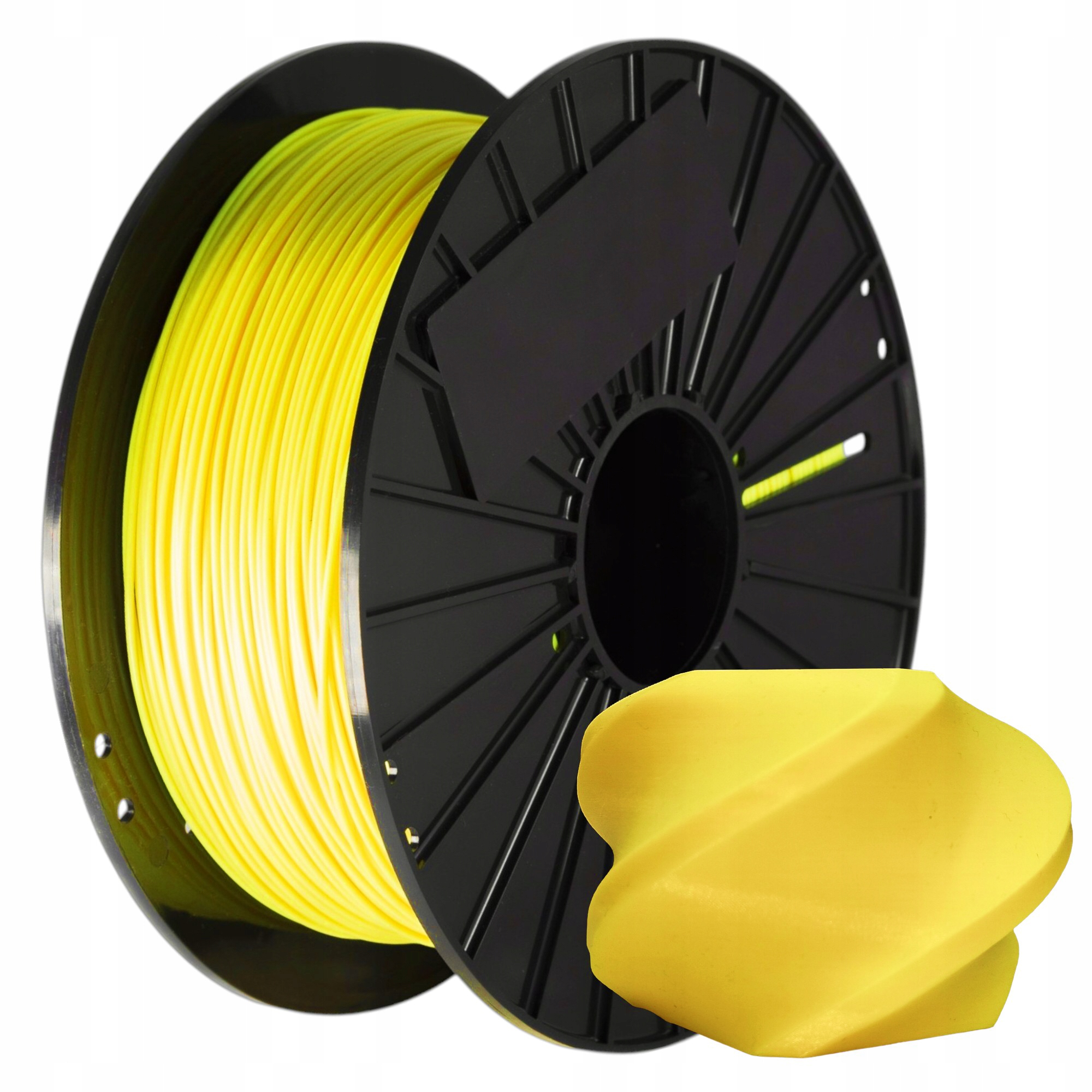 Filament F3D PLA Żółty Przezroczysty (YELLOW TRANSPARENT)