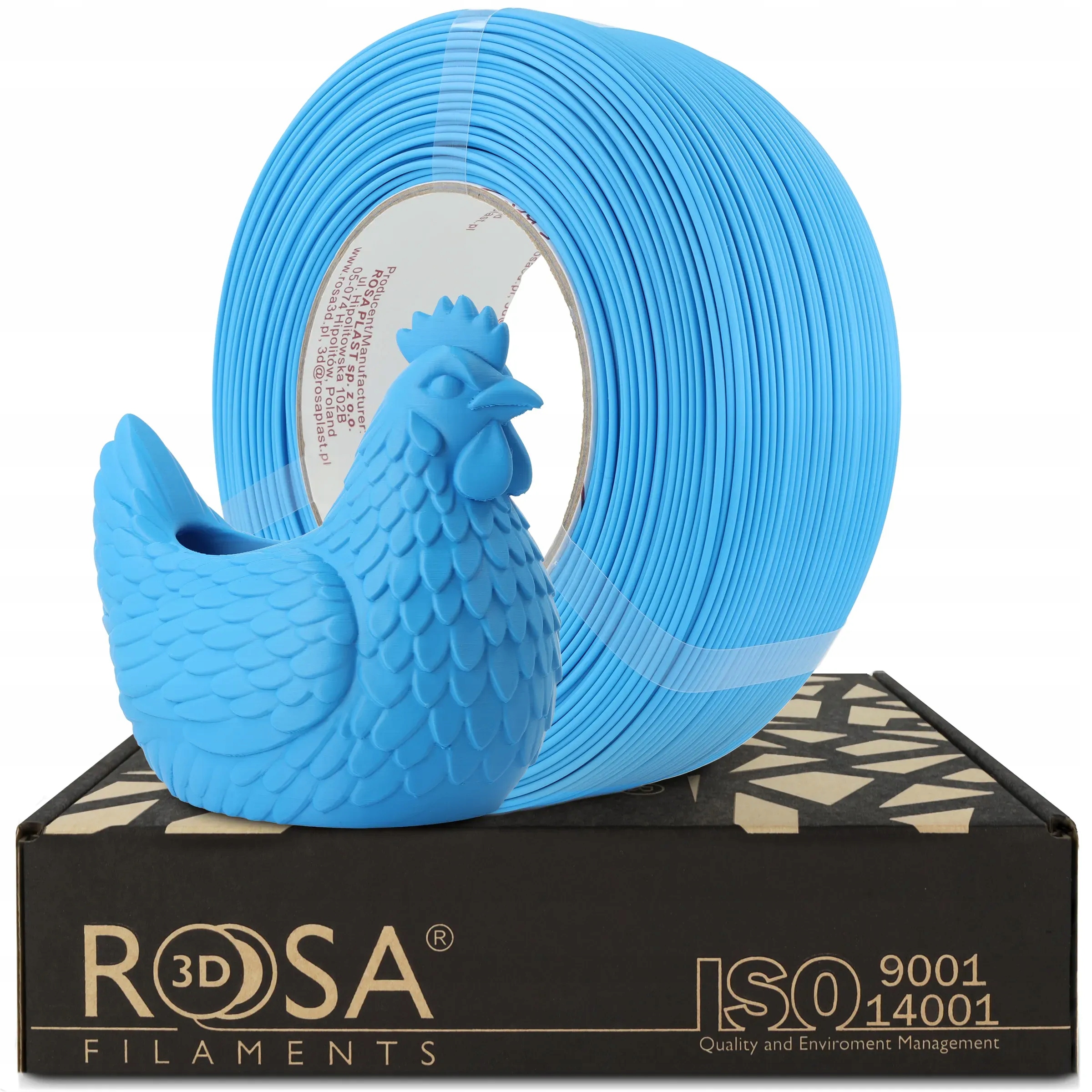 Filament ROSA 3D PLA High-Speed Niebieski Matowy (BLUE MATTE)