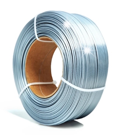 Filament ROSA 3D PLA Srebrny Jedwabny (SILVER SILK)