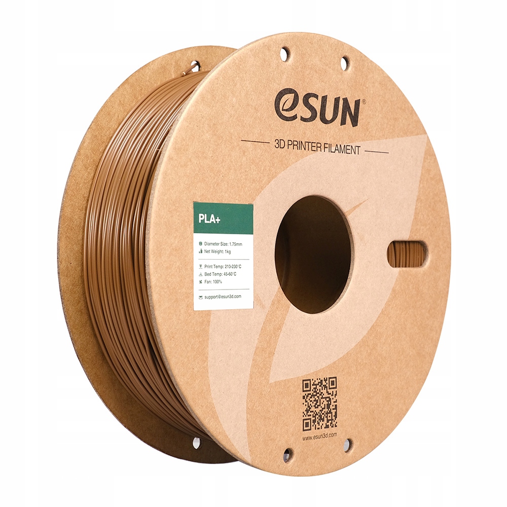 Filament null PLA Plus High-Speed Brązowy Brokatowy/Mieniący (BROWN GLITTER)