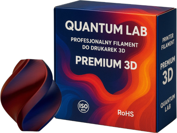 Filament Quantum PLA Plus  Dwukolorowy Jedwabny (DUAL SILK)