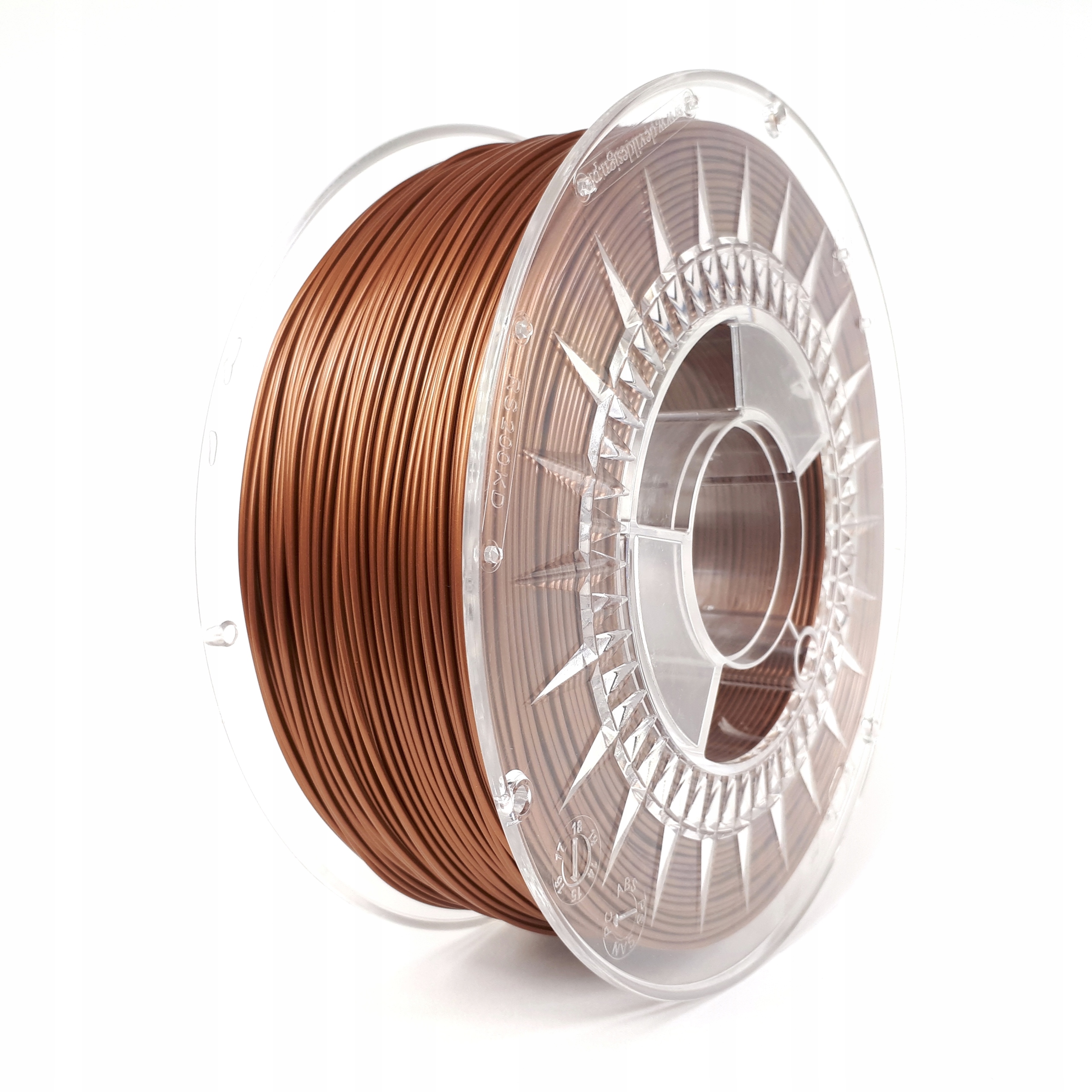 Filament DEVIL DESIGN PLA Brązowy Przezroczysty (BROWN TRANSPARENT)