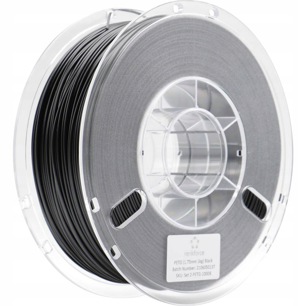 Filament Renkforce PETG Czarny (BLACK)