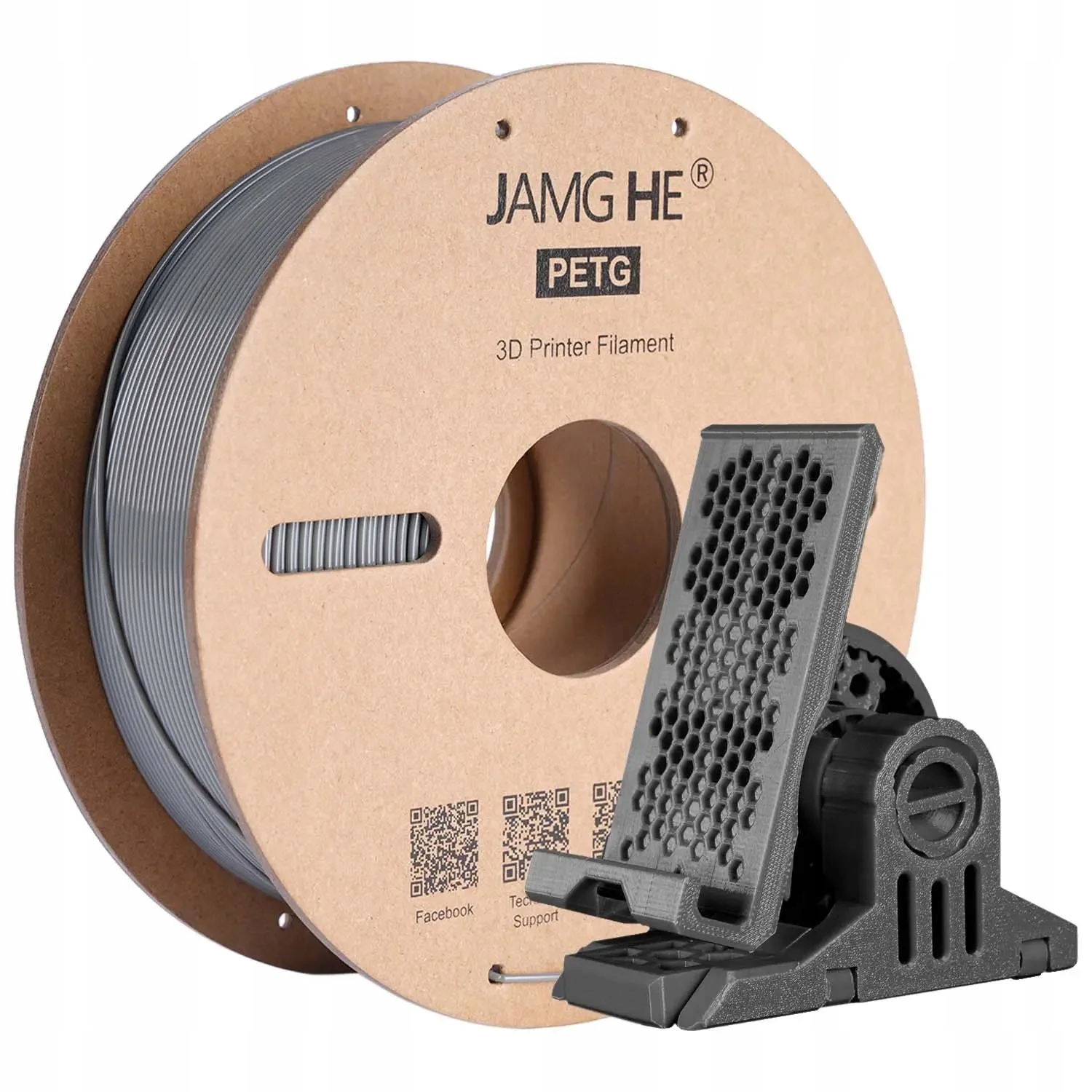 Filament Jamg He PETG Szary (GRAY)