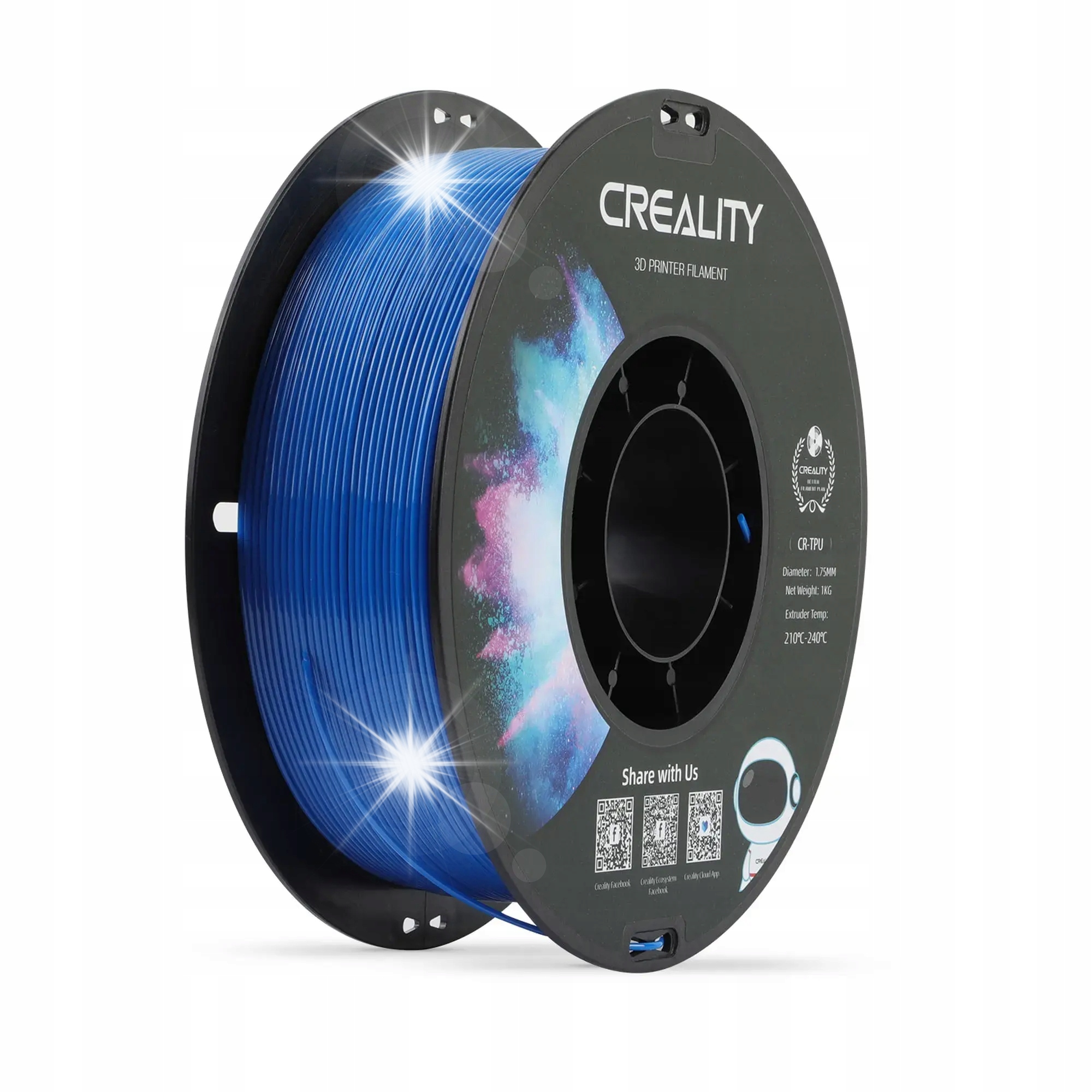 Filament Creality TPU Niebieski (BLUE)