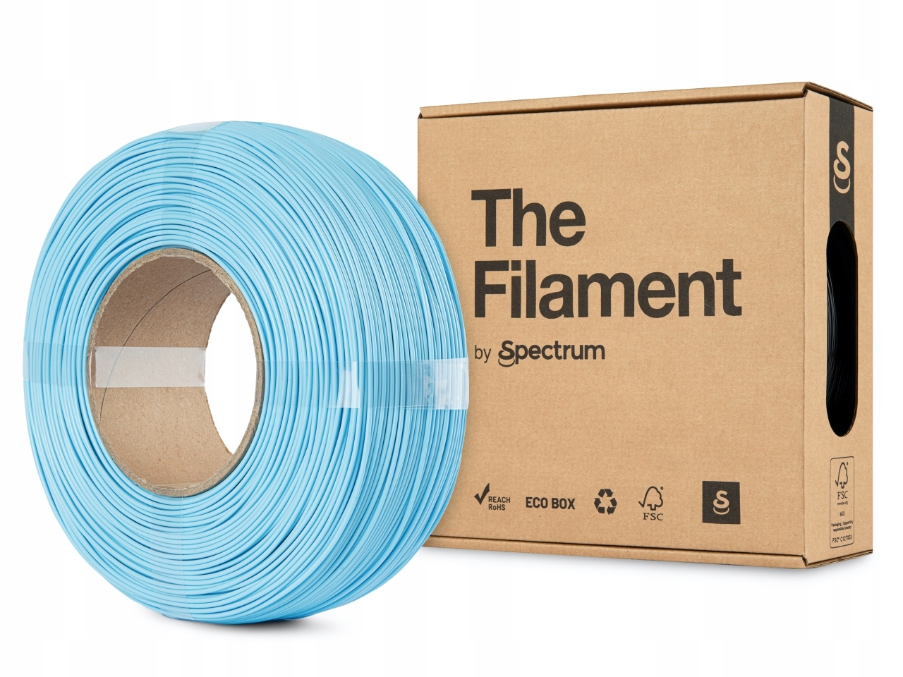 Filament null PLA Niebieski (BLUE)