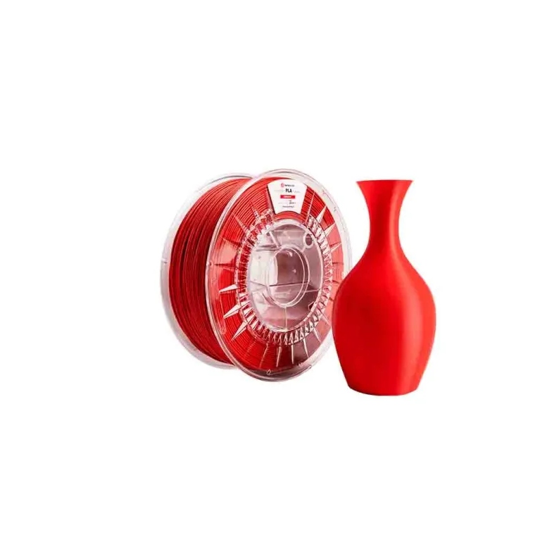 Filament null PLA Czerwony (RED)