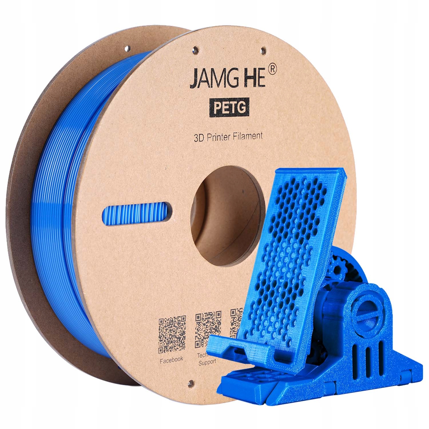 Filament Jamg He PETG Niebieski (BLUE)