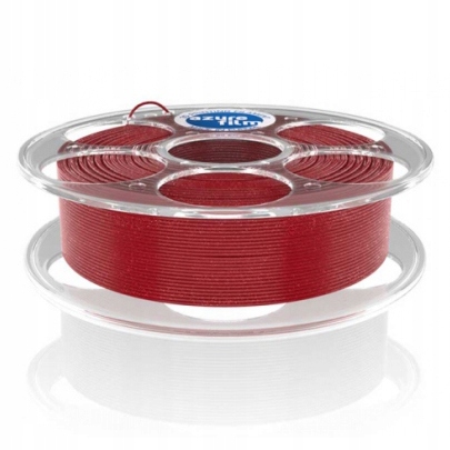 Filament null PLA Czerwony Brokatowy/Mieniący (RED GLITTER)