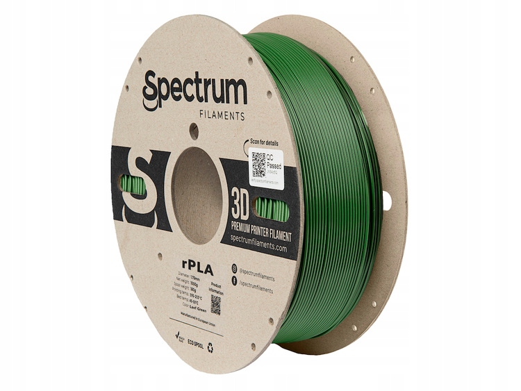 Filament Spectrum PLA Zielony (GREEN)
