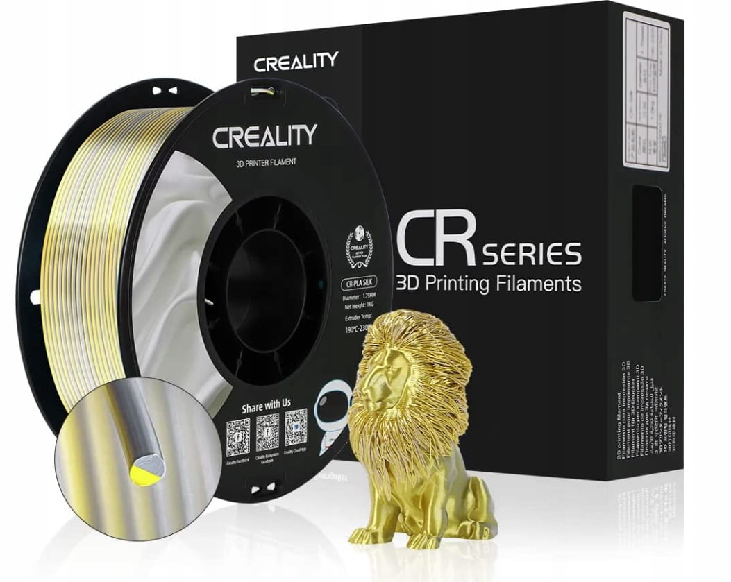 Filament Creality PLA  Jedwabny (SILK)