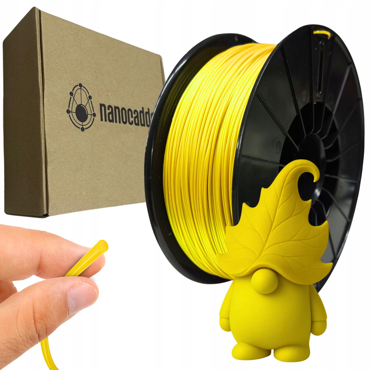 Filament null PLA Żółty (YELLOW)