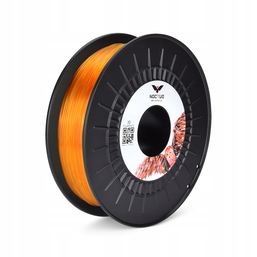 Filament Noctuo PETG High-Speed Żółty Przezroczysty (YELLOW TRANSPARENT)