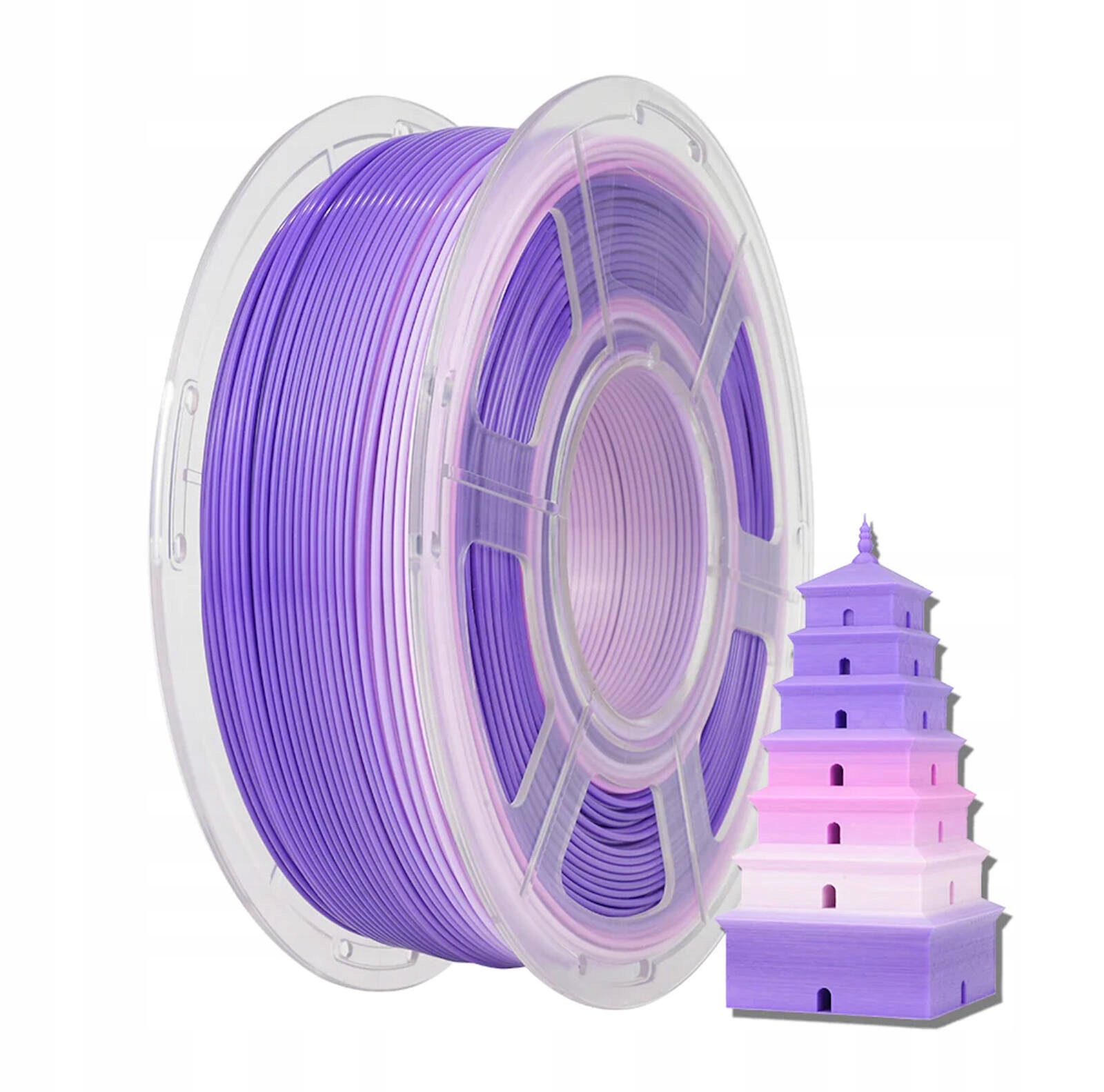 Filament SUNLU PLA  Tęczowy (RAINBOW)