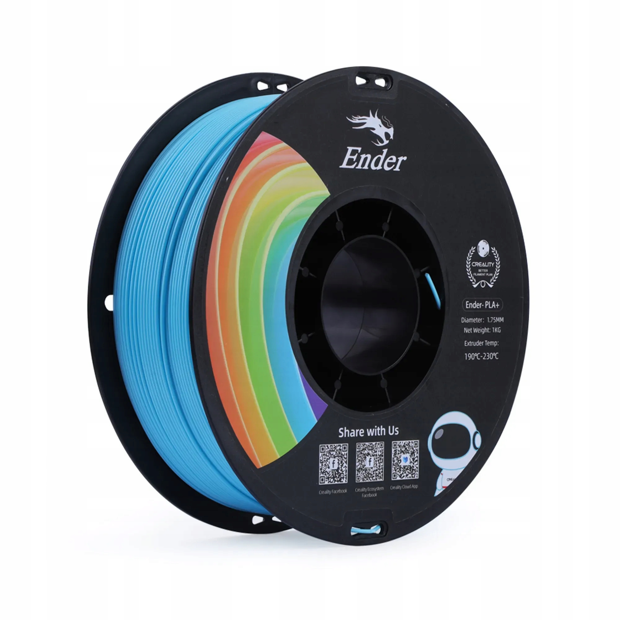 Filament Creality PLA Plus Niebieski (BLUE)