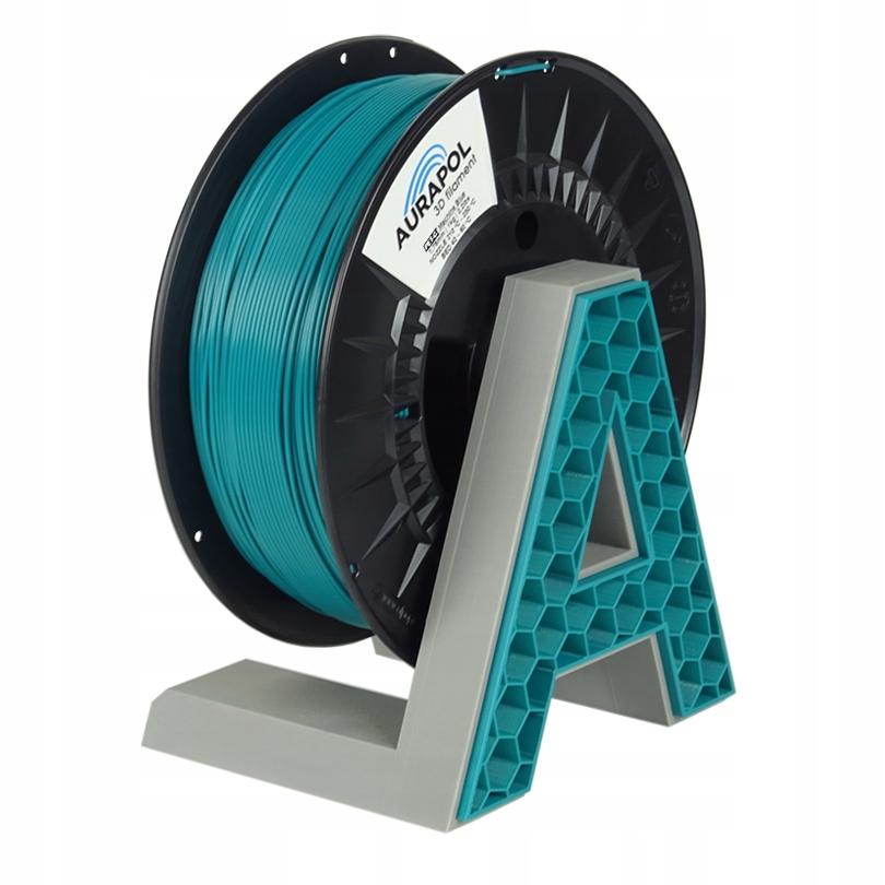 Filament Aurapol PLA Niebieski Przezroczysty (BLUE TRANSPARENT)