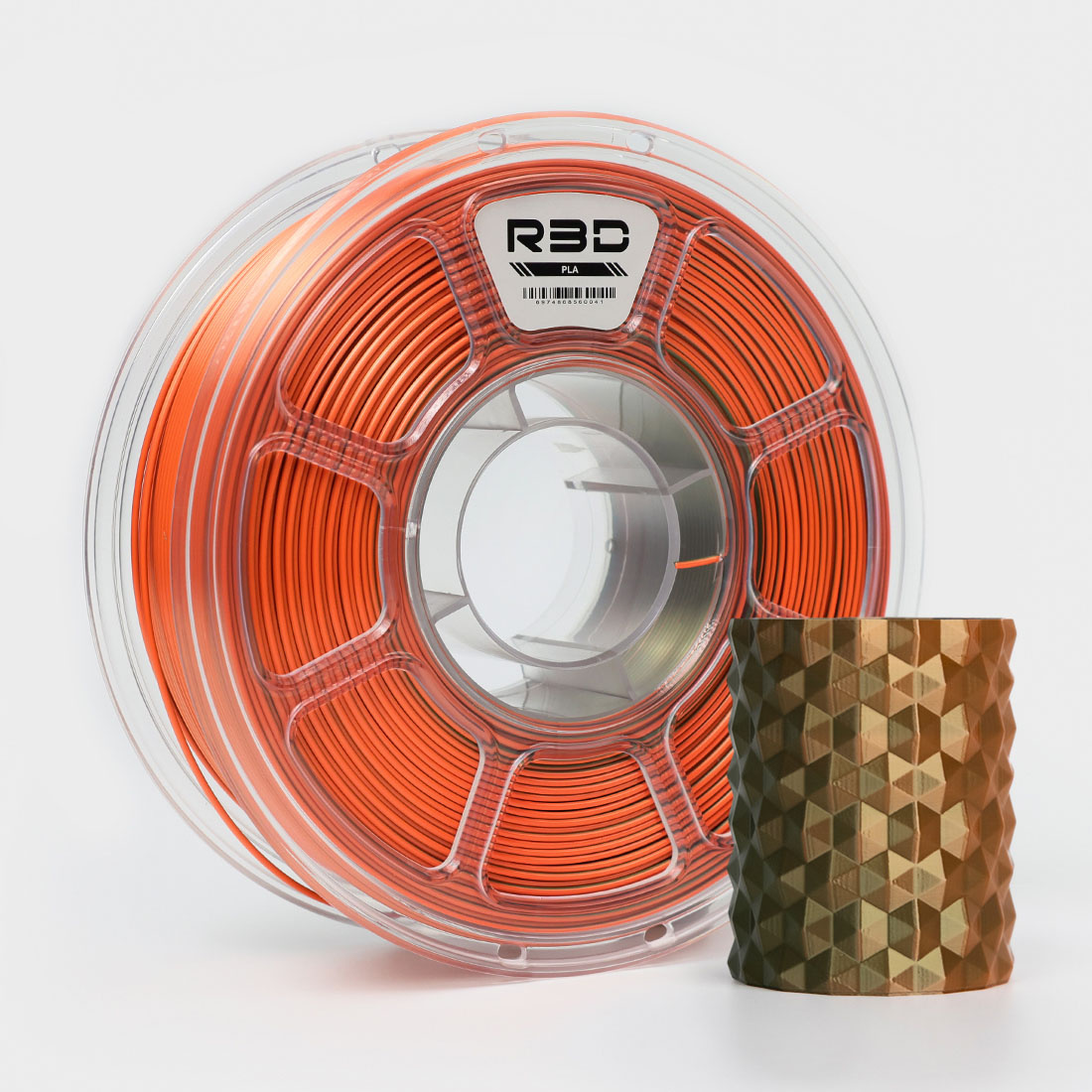 Filament null PLA  Dwukolorowy Jedwabny (DUAL SILK)