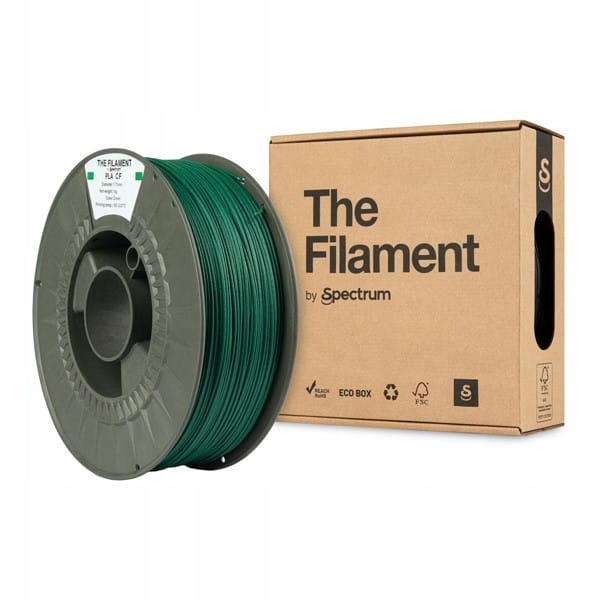 Filament Spectrum PLA-CF Zielony Matowy (GREEN MATTE)