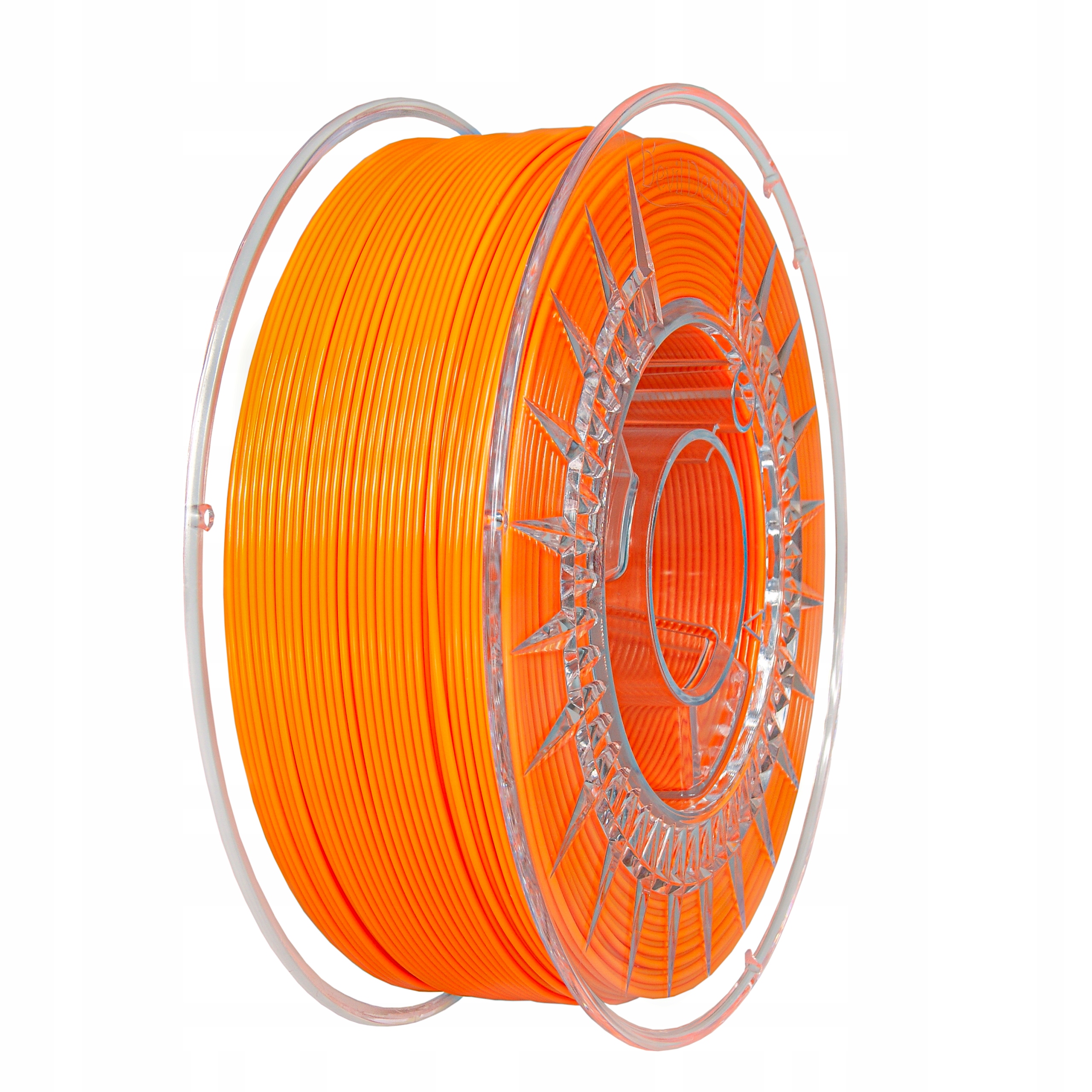 Filament DEVIL DESIGN PETG Pomarańczowy Przezroczysty (ORANGE TRANSPARENT)