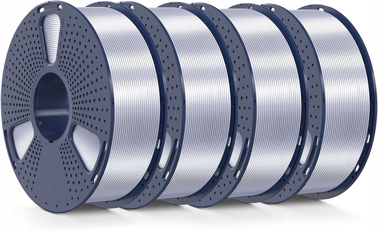 Filament SUNLU PLA Plus Srebrny Jedwabny (SILVER SILK)