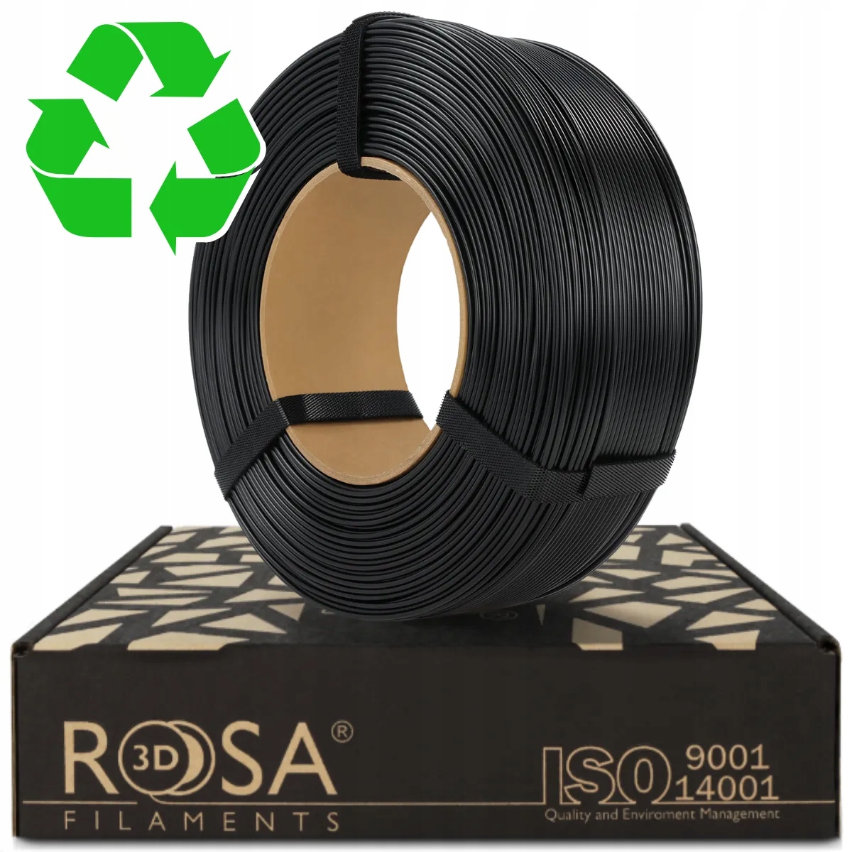 Filament ROSA 3D PLA Czarny (BLACK)