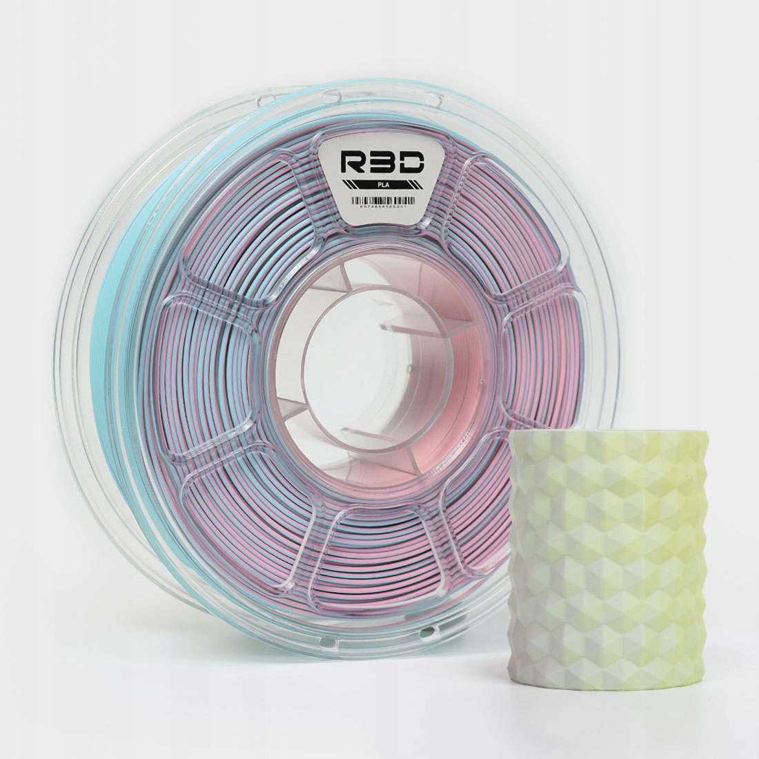 Filament null PLA  Trójkolorowy Matowy (TRIPLE MATTE)