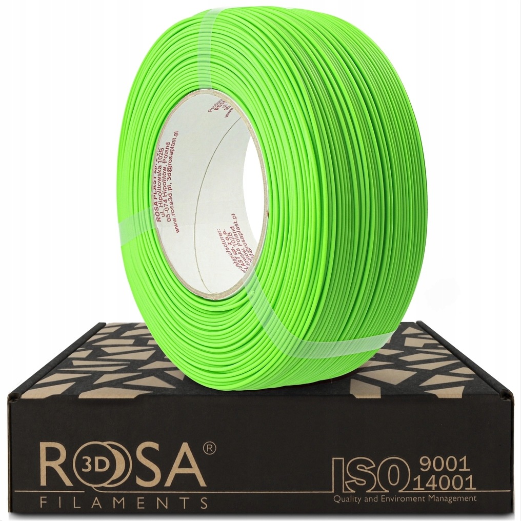 Filament ROSA 3D PLA Zielony (GREEN)