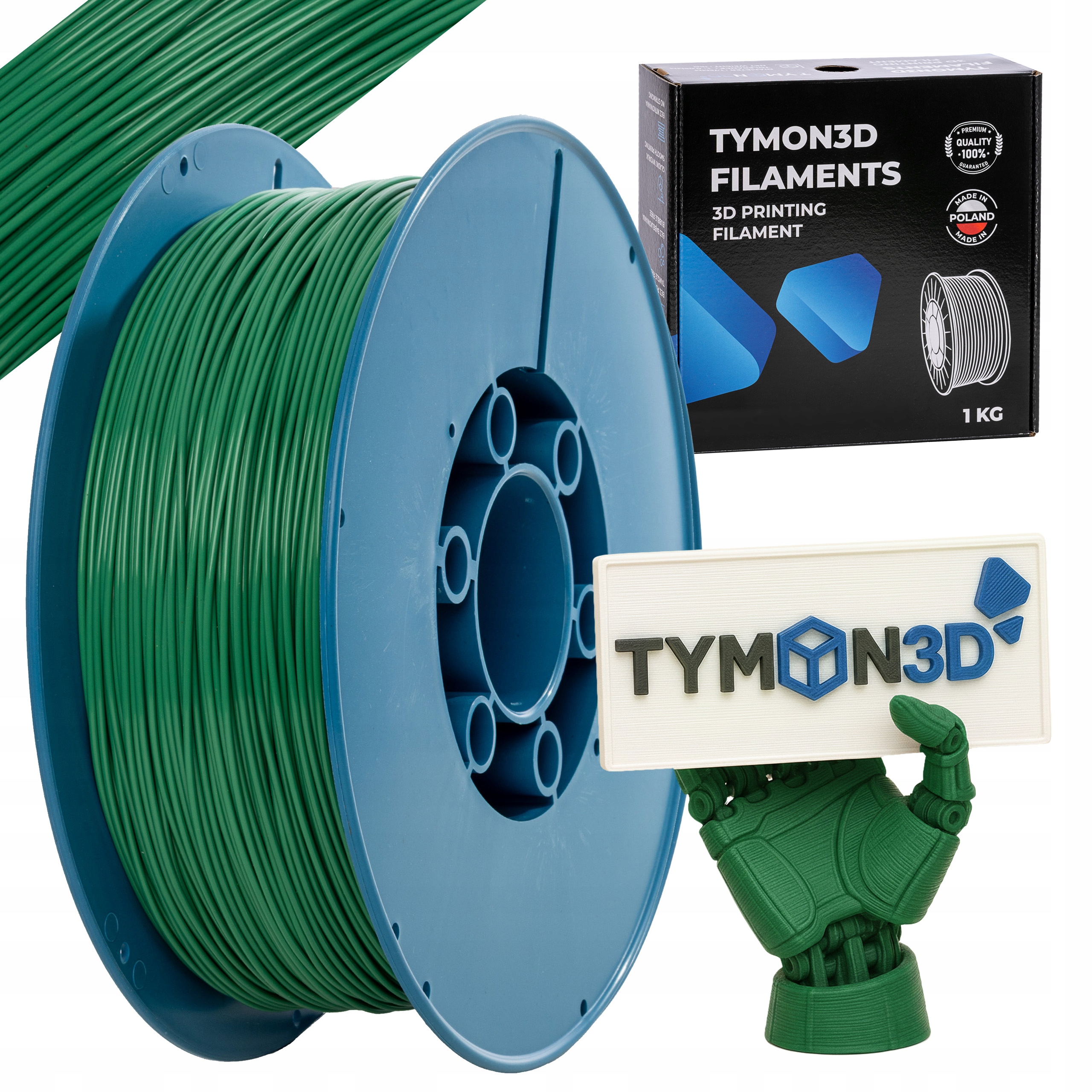Filament Tymon3d PLA Zielony (GREEN)