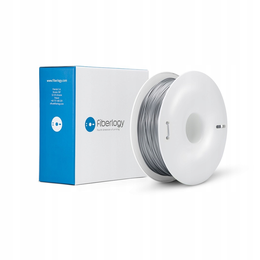 Filament Fiberlogy NYLON (PA) High-Speed Srebrny (SILVER)
