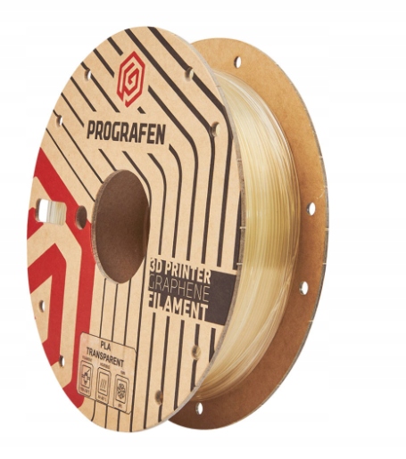 Filament Prografen PLA Naturalny Przezroczysty (NATURAL TRANSPARENT)