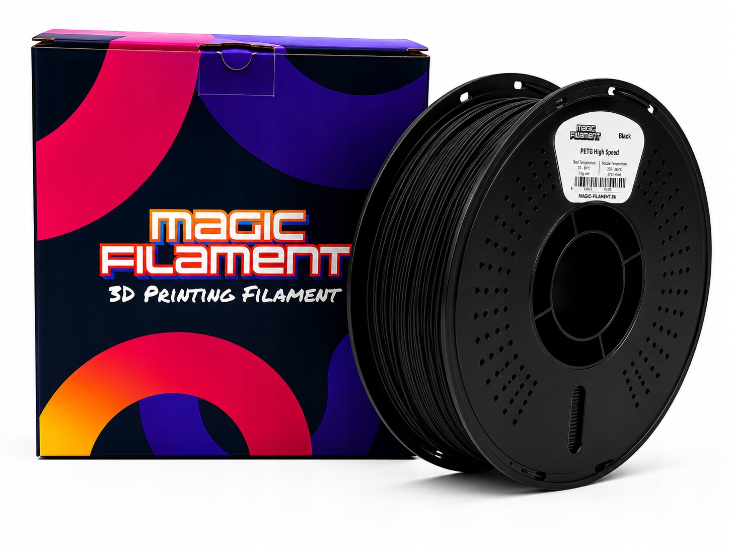 Filament Magic Filament PETG High-Speed Czarny (BLACK)
