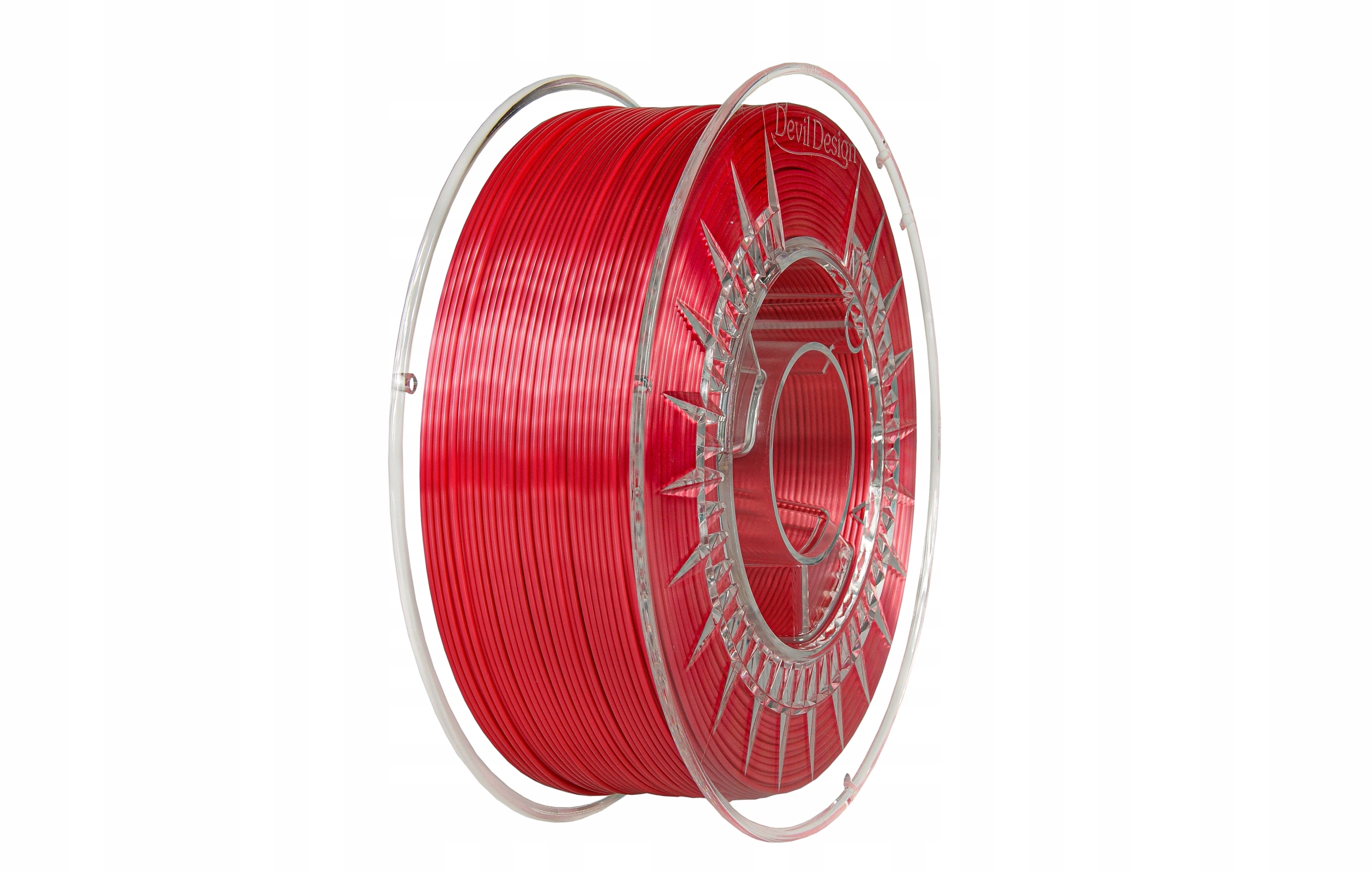 Filament DEVIL DESIGN PLA Czerwony Jedwabny (RED SILK)