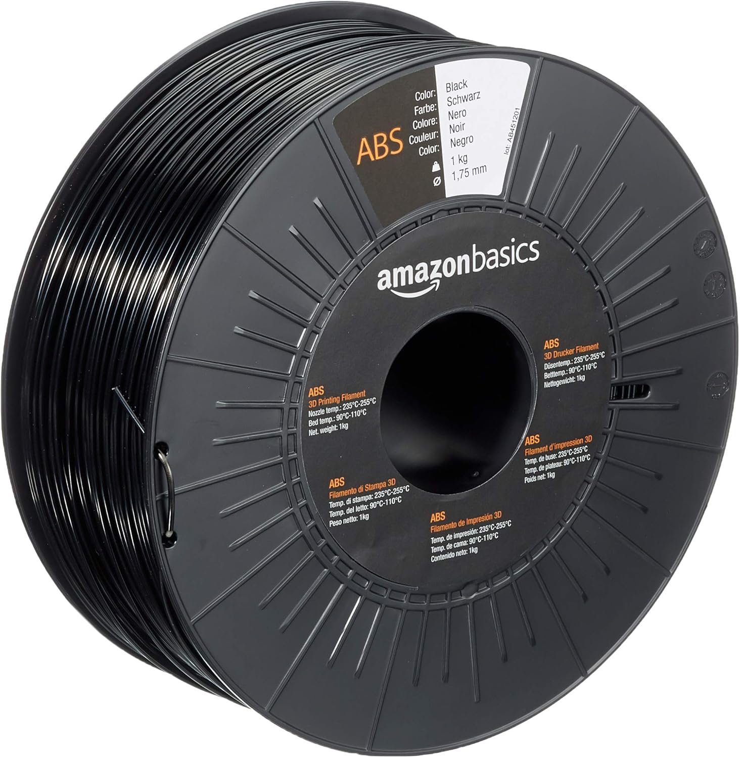 Filament Amazon ABS Czarny (BLACK)
