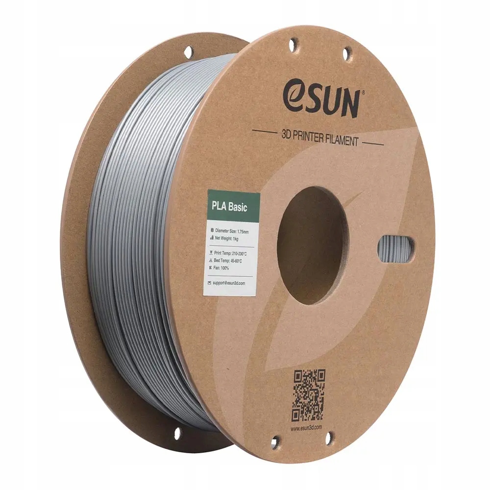 Filament eSUN PLA Srebrny (SILVER)