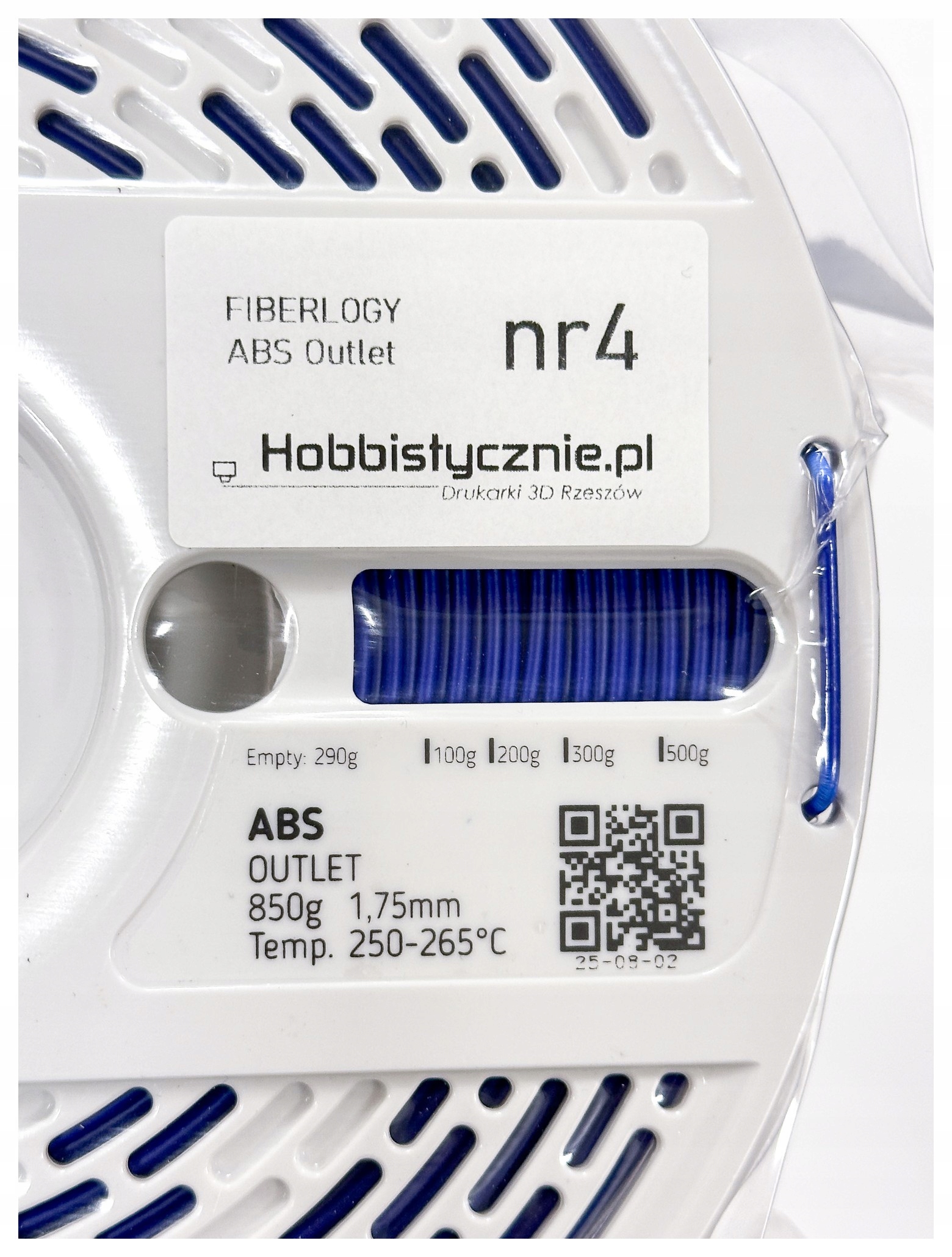 Filament Fiberlogy ABS  Tęczowy (RAINBOW)