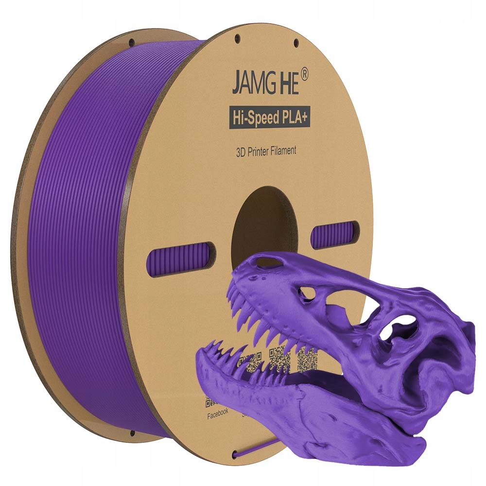Filament Jamg He PLA Plus Fioletowy (PURPLE)
