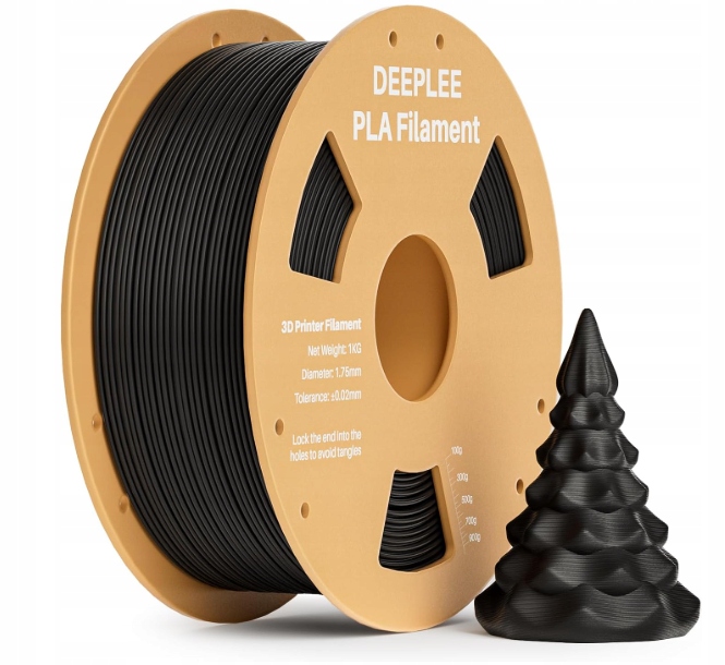 Filament null PLA Czarny (BLACK)
