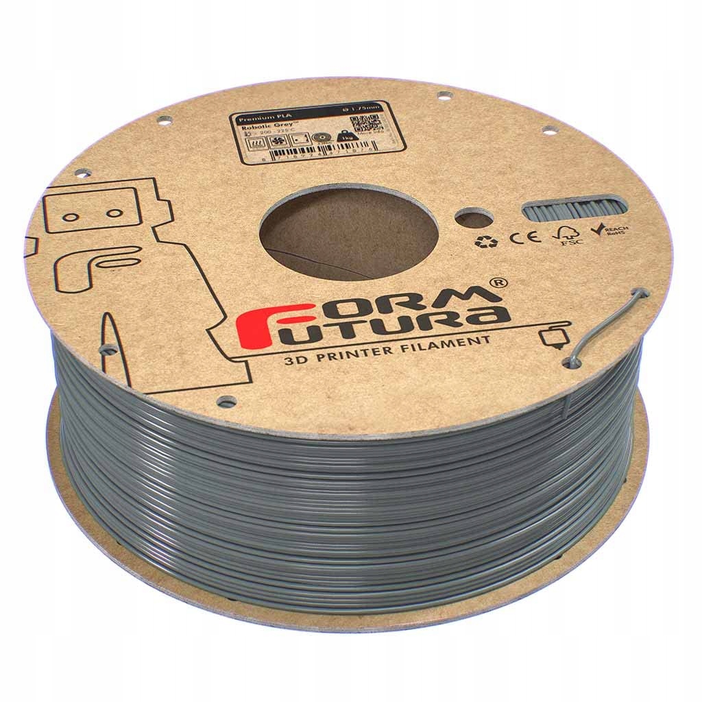 Filament null PLA Szary (GRAY)