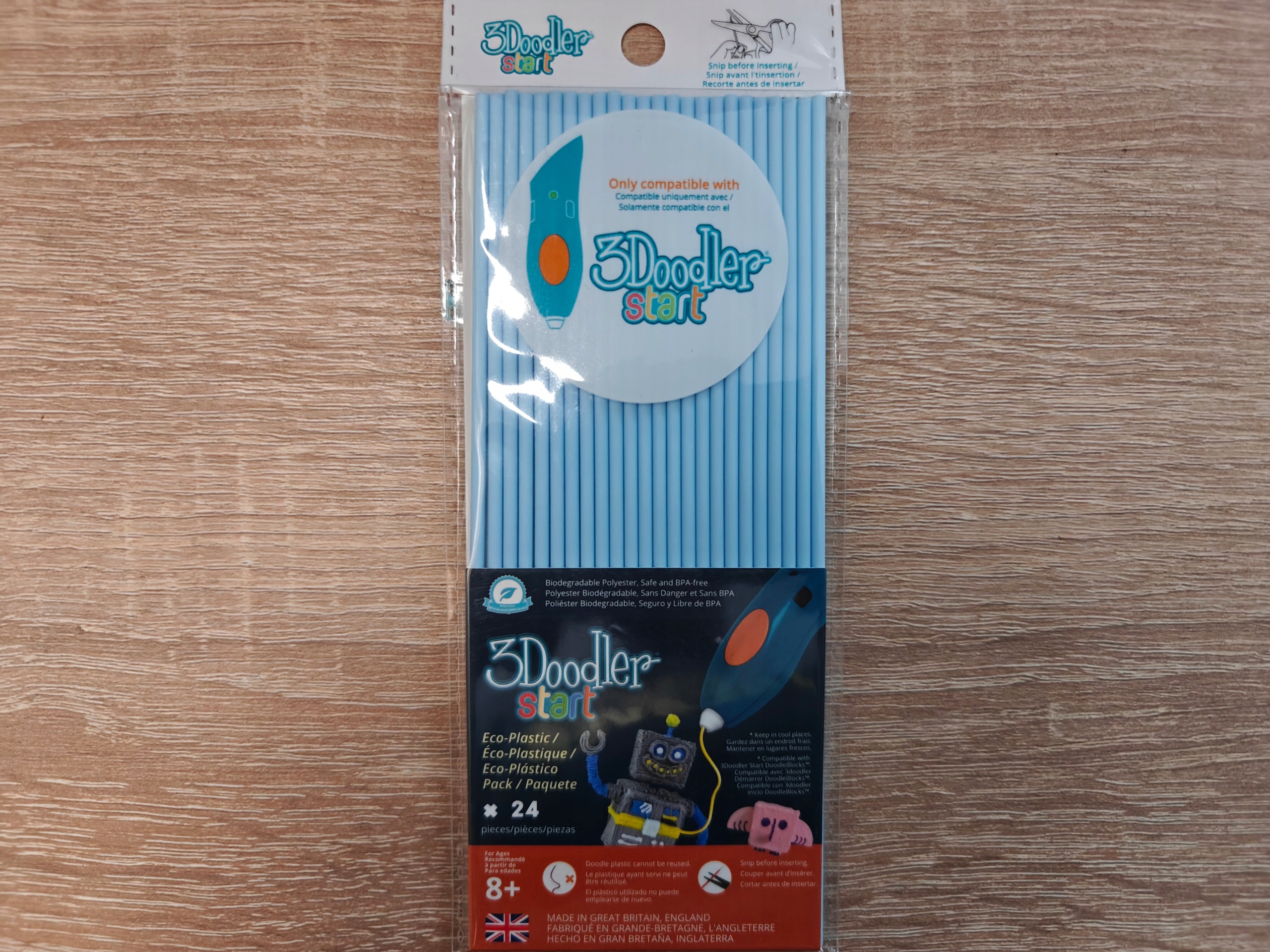 Filament 3Doodler PLA Niebieski (BLUE)