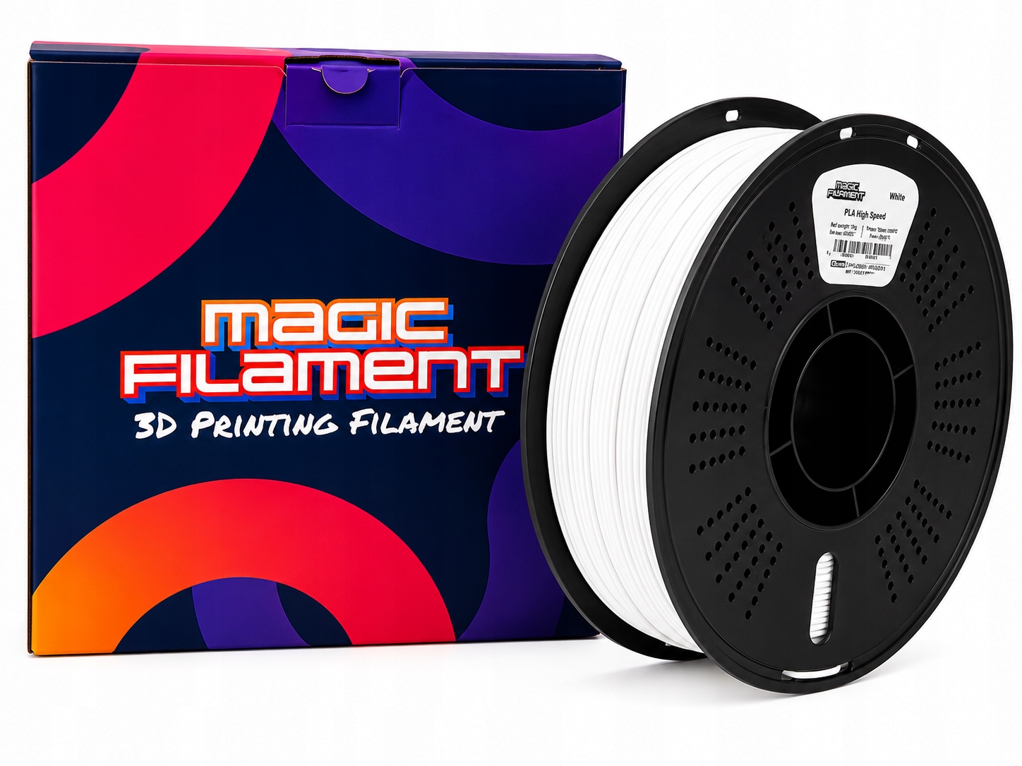 Filament Magic Filament PLA High-Speed Biały (WHITE)