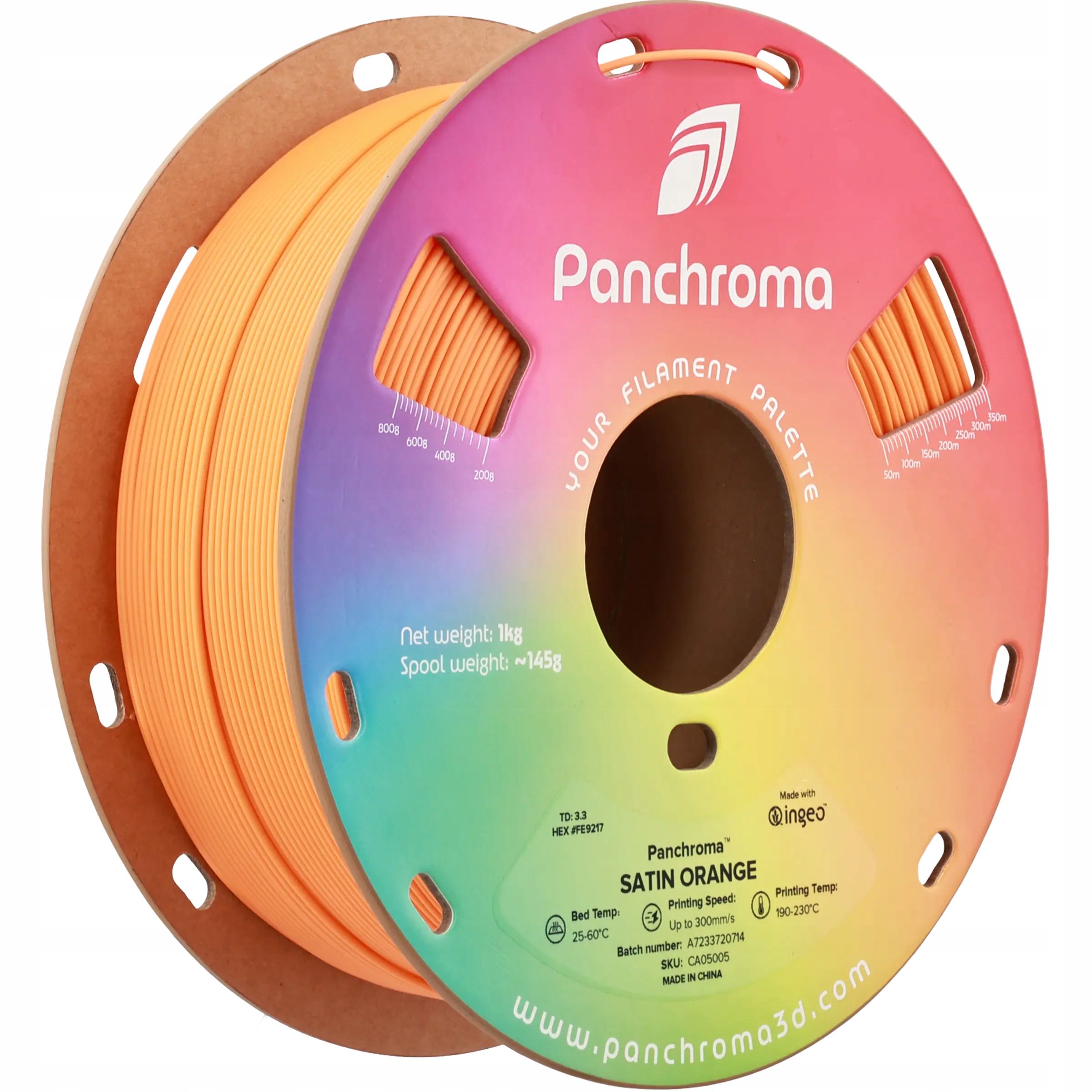 Filament Polymaker PLA Pomarańczowy (ORANGE)