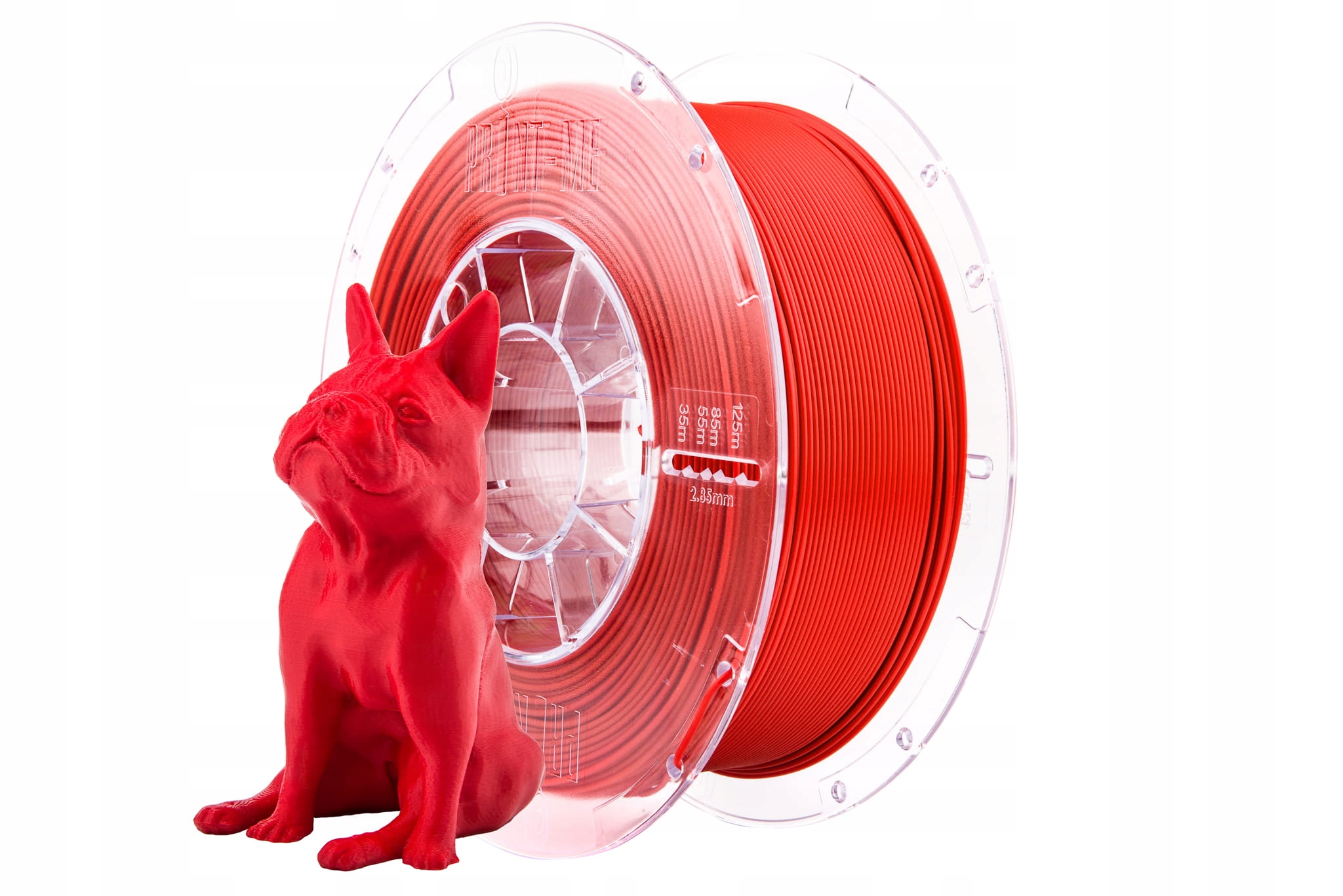 Filament Print me PLA Czerwony (RED)