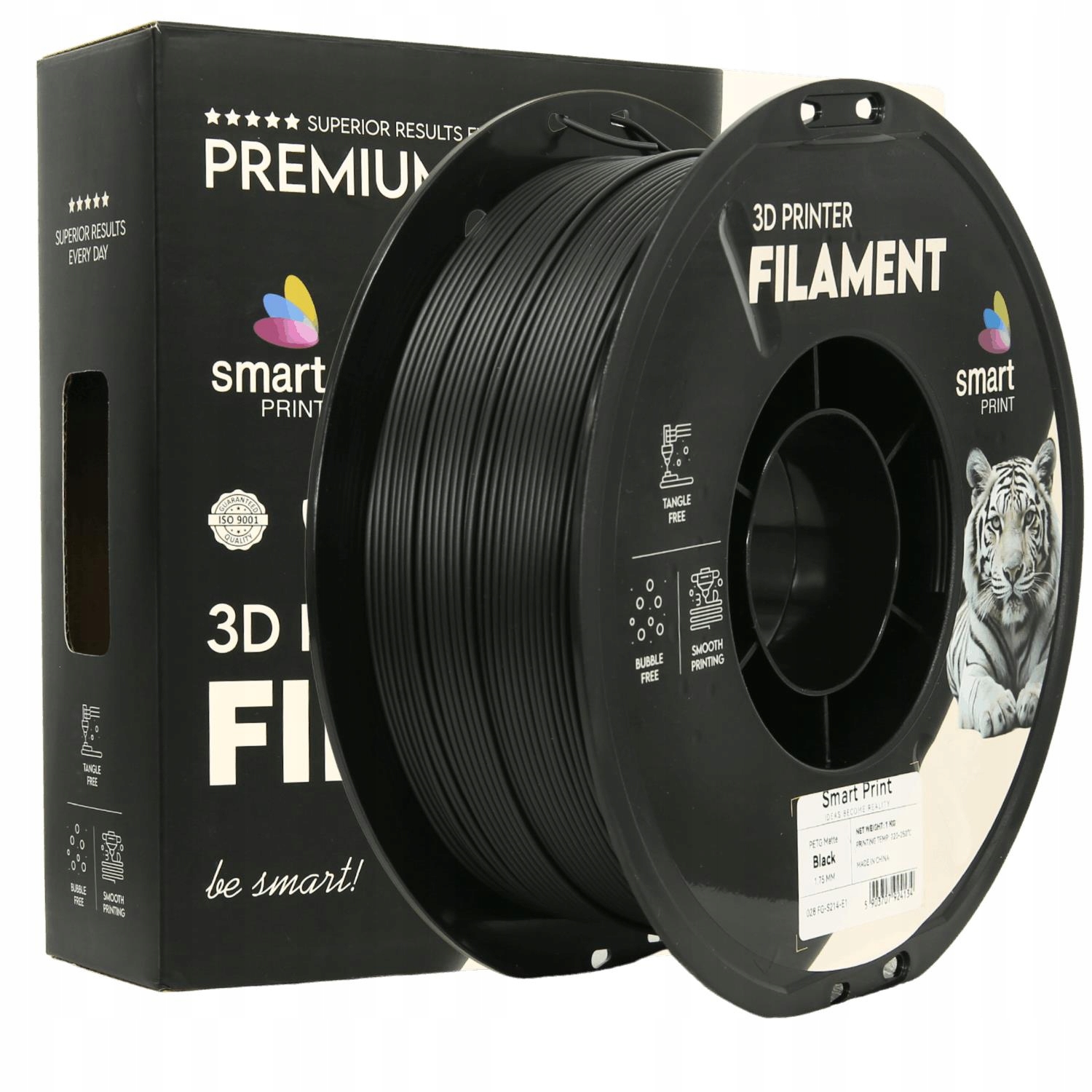 Filament Imagine PETG Czarny Matowy (BLACK MATTE)