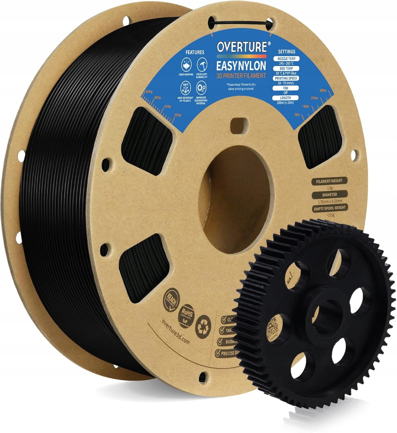 Filament null NYLON (PA) Naturalny (NATURAL)