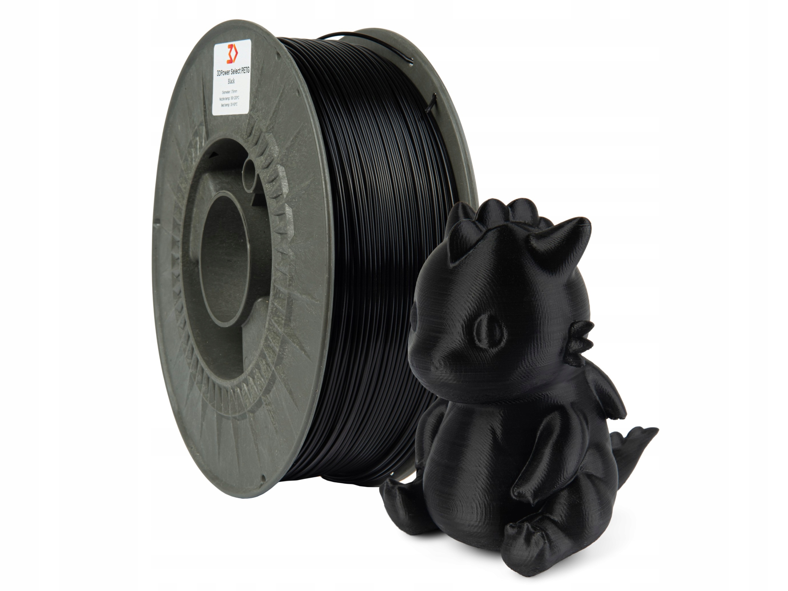 Filament 3DPower PETG Czarny (BLACK)