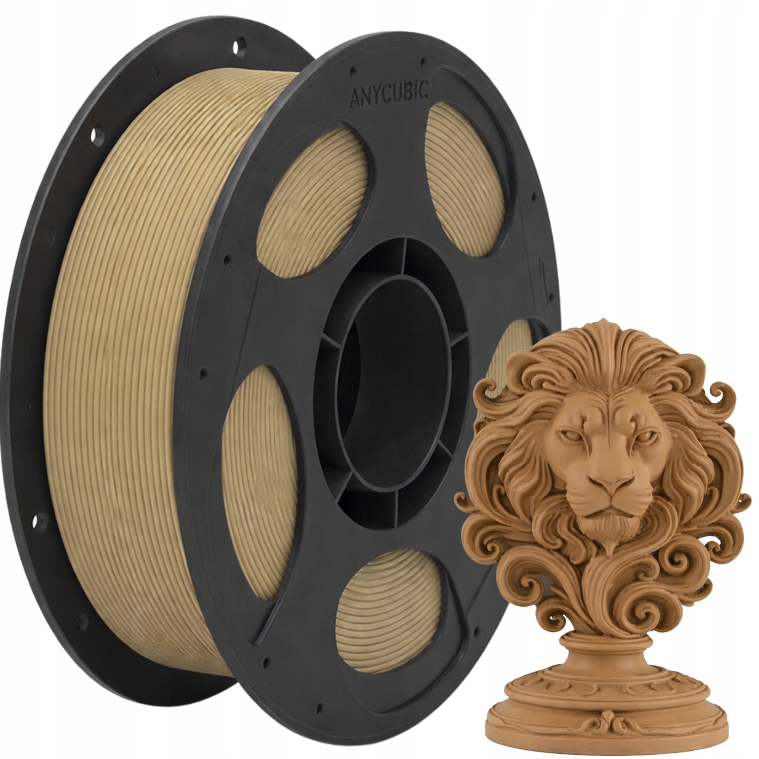 Filament ANYCUBIC PLA Brązowy Matowy (BROWN MATTE)