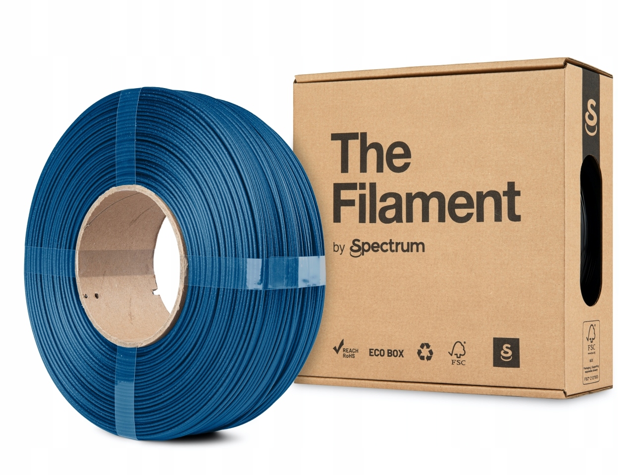 Filament Spectrum PLA-CF Niebieski Matowy (BLUE MATTE)